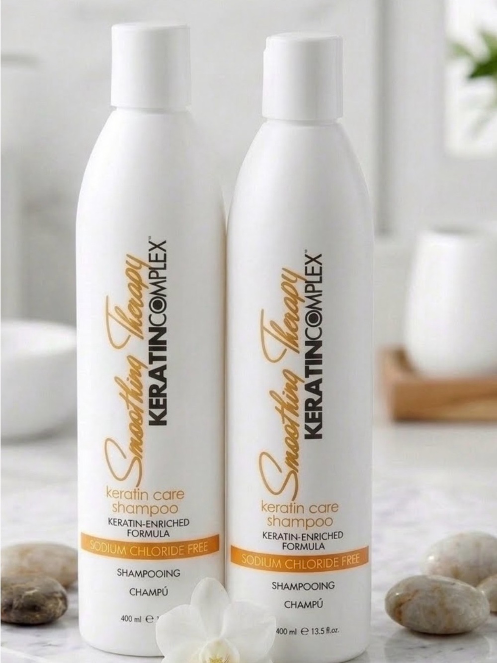 Keratin Complex Smoothing Therapy Keratin Care Shampoo 2- 13.5 fl oz each